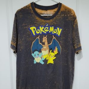 Pokemon Mens Short Sleeve Graphic T Shirt